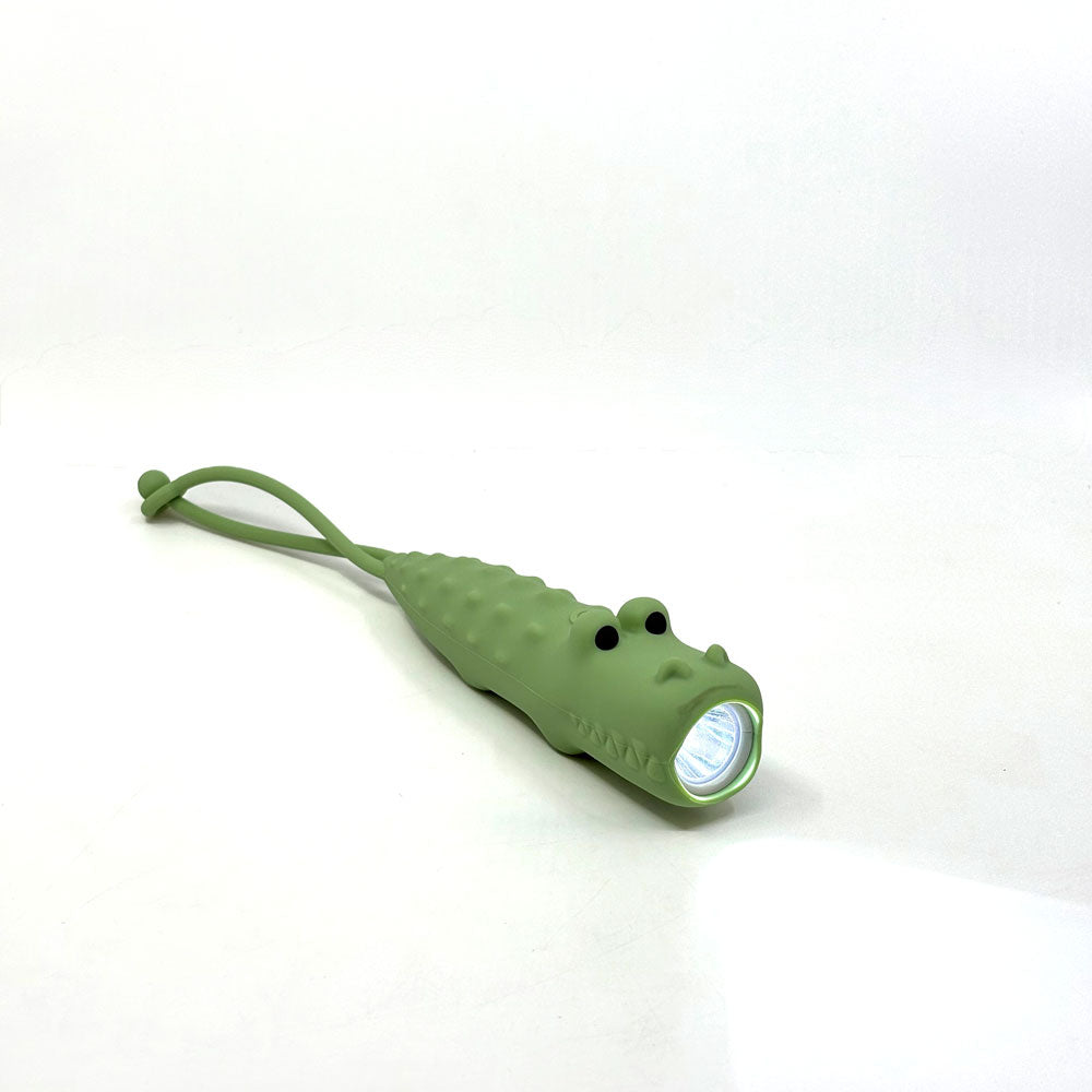 Alligator, Rechargeable LED Flashlight for Kids