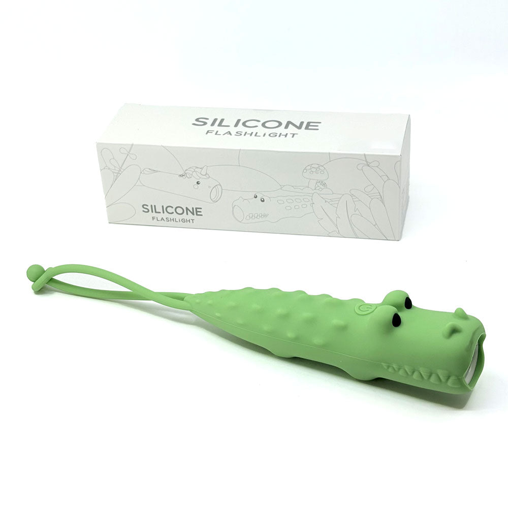 Alligator, Rechargeable LED Flashlight for Kids