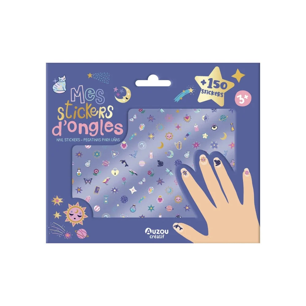 Nail Stickers, Nail Art Set, 3+, 150 Sparkly Nail Stickers