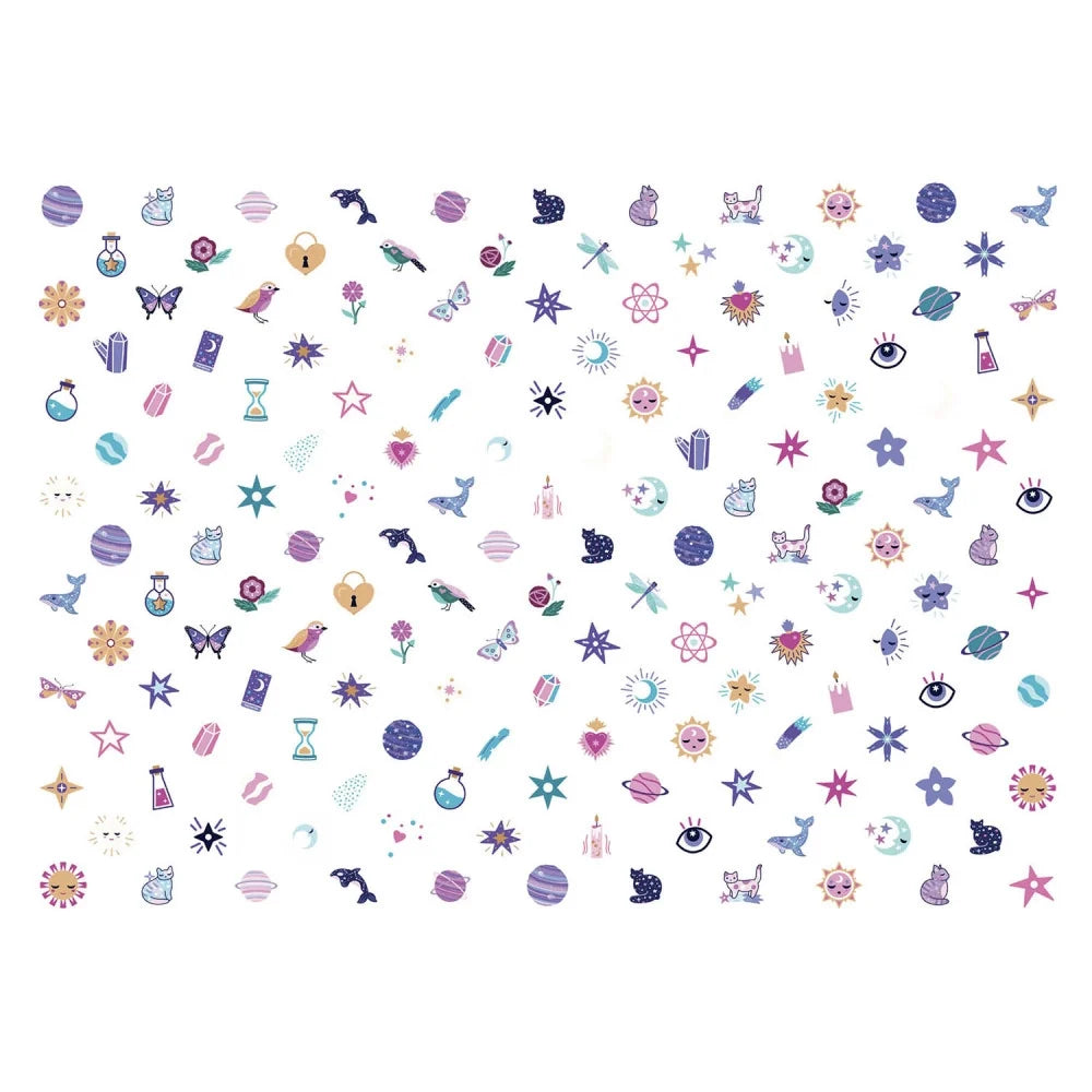 Nail Stickers, Nail Art Set, 3+, 150 Sparkly Nail Stickers