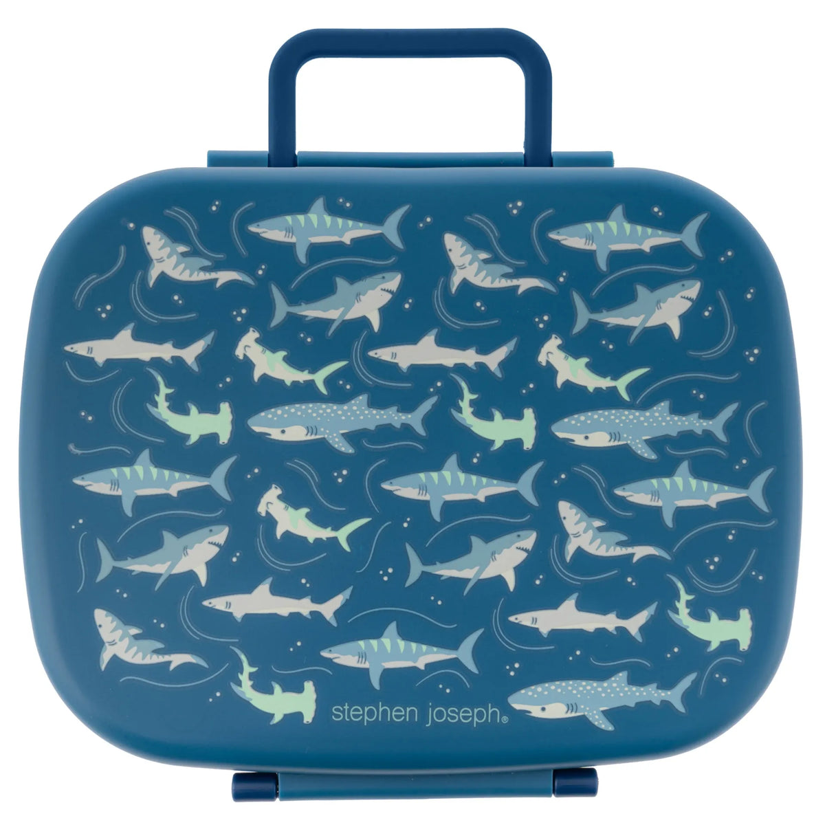 Shark, Bento Box, For Kids 3+, 5-Compartment Lunch Box With Removable Tray