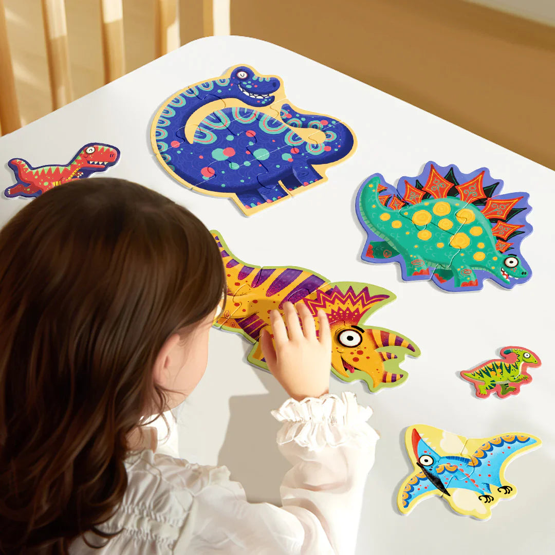 My First Artist Puzzle - Cute Dinosaurs, Mideer