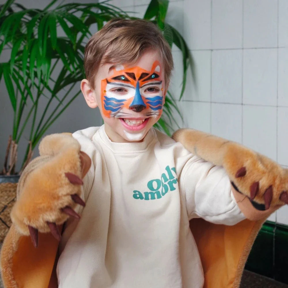 Panthera, Makeup Set With Stencils & Stickers, 4+, 3 Wild Character Looks
