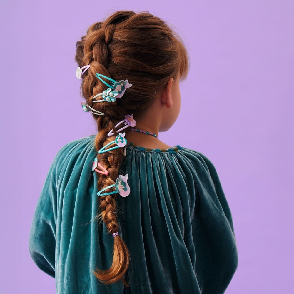 Lorelei, Hair Clips x3, 3+, Mermaid, Fish & Shell Clips
