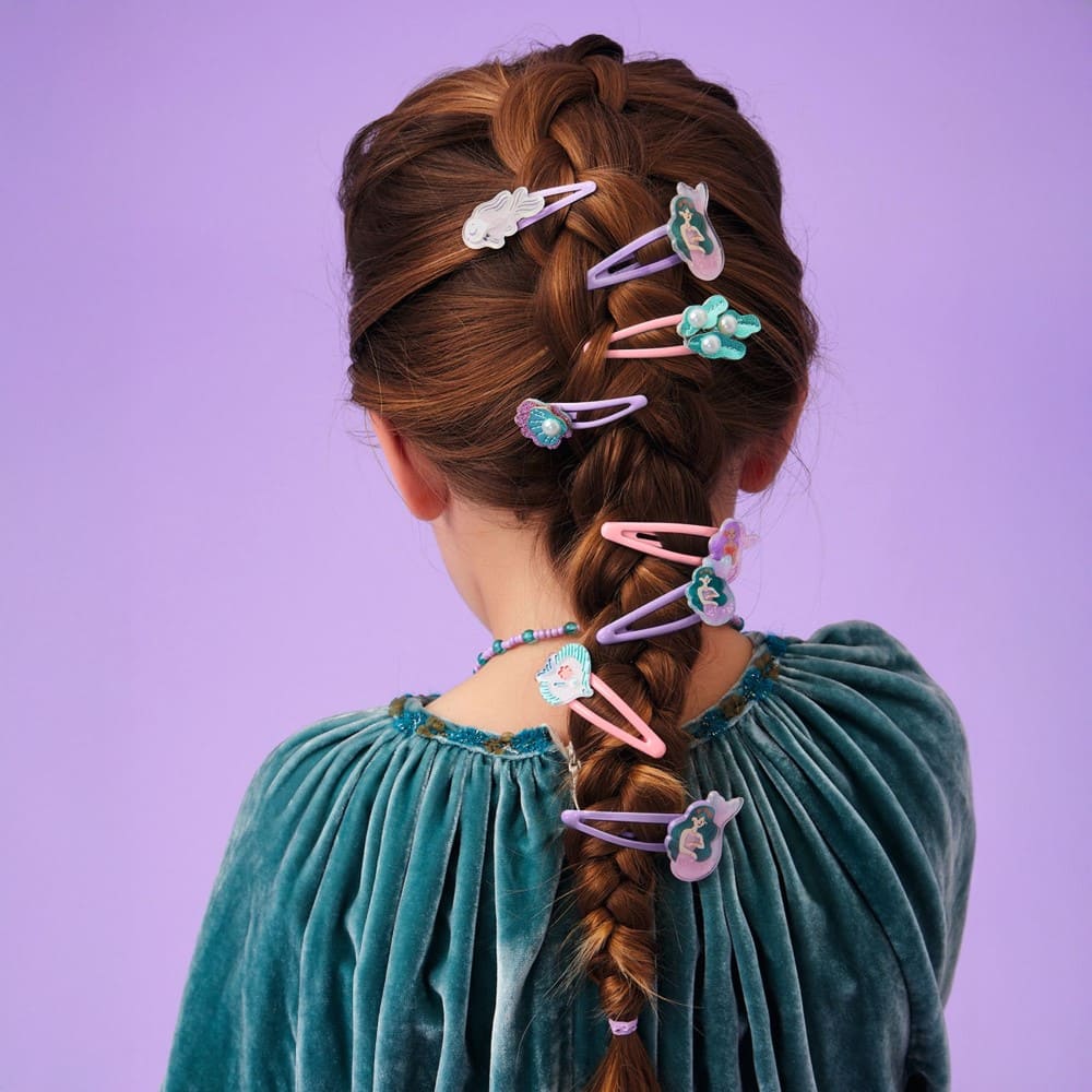 Lorelei, Hair Clips x3, 3+, Mermaid, Fish & Shell Clips