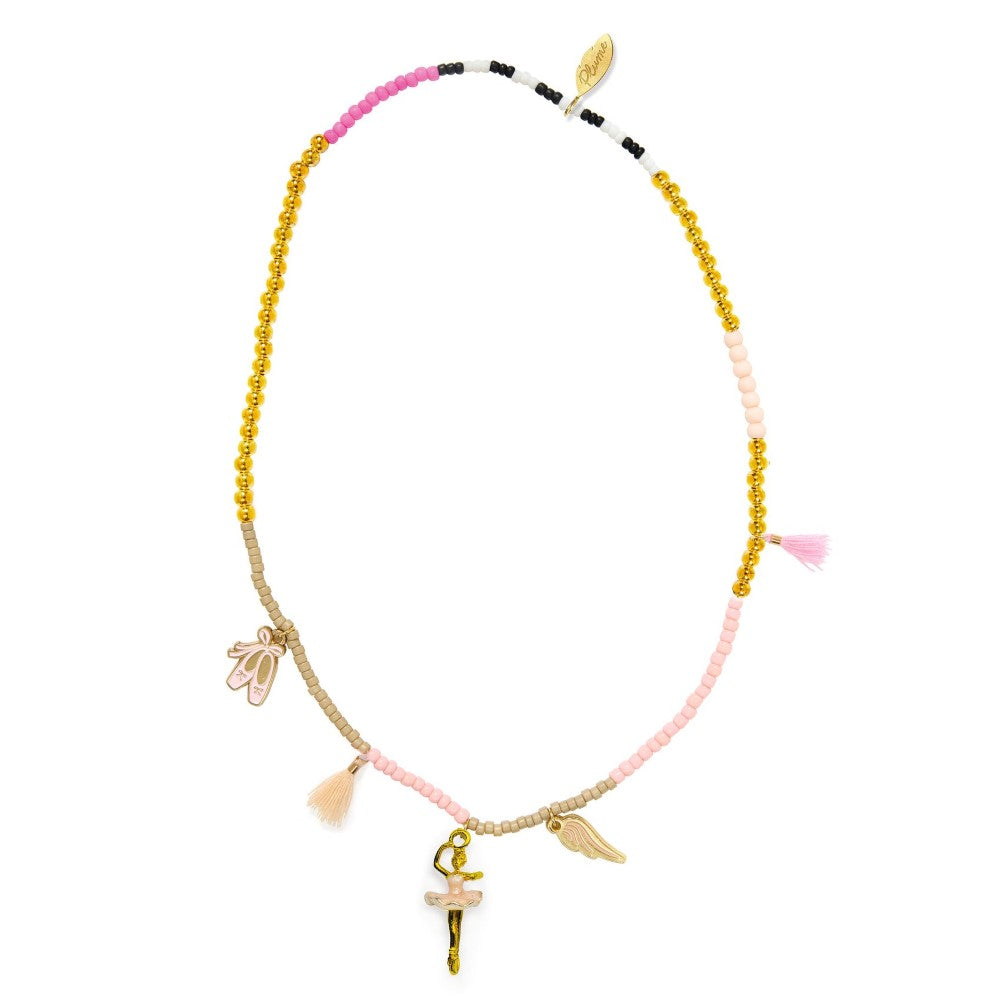 Isadora, Kids Necklace, 3+, Ballerina Charm Necklace From The Plume Collection