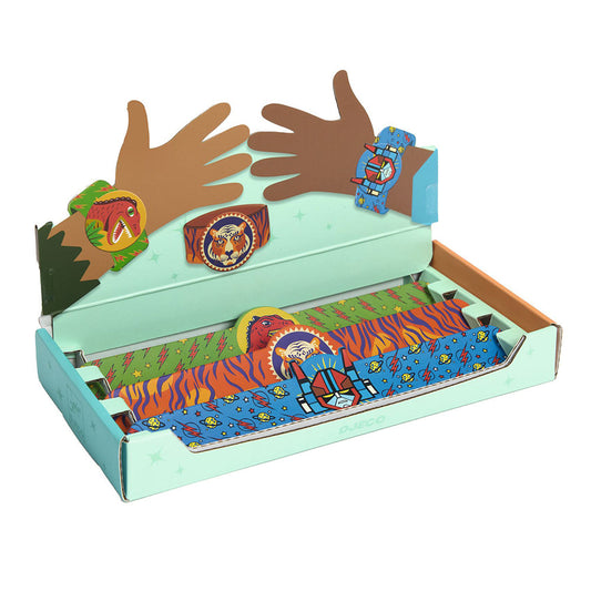 Dino, Tiger & Superhero, Slap Bracelet, 5+, Snap-On Wrist Bracelet (1 Of 3 Designs)