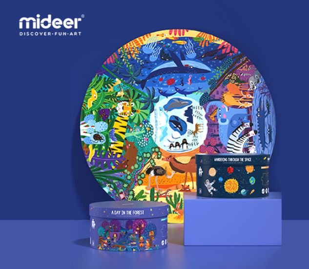 A Day In The Forest Puzzle 150PCS Mideer