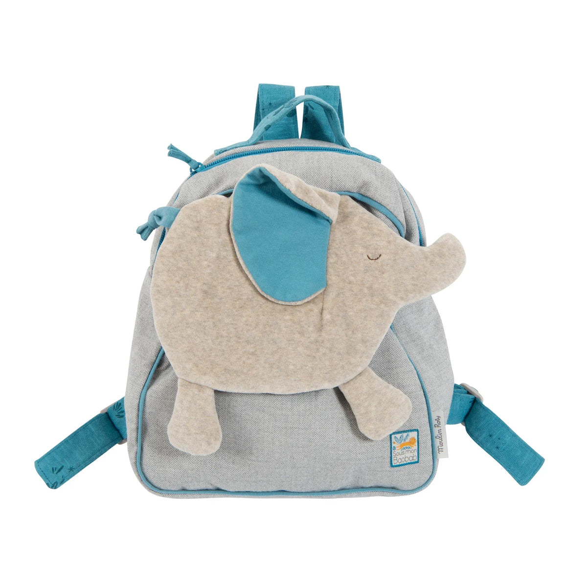Elephant backpack, Sous mon Baobab, Bag for Kids 3+