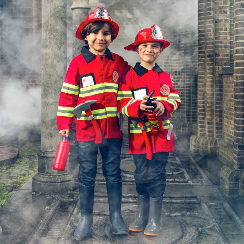 Fireman, Role Play Costume for Kids 4-7