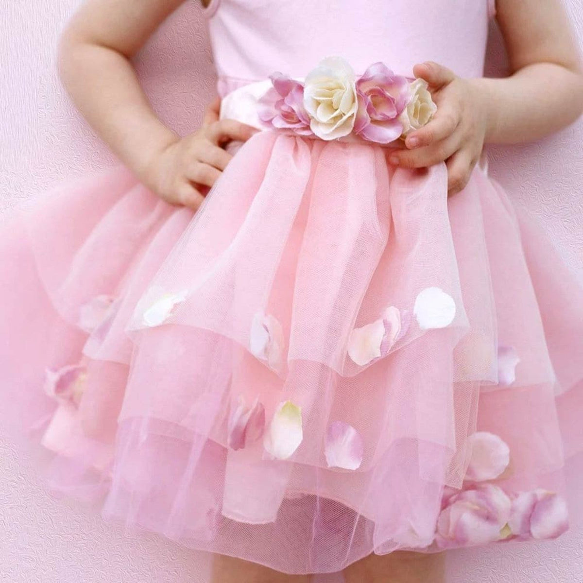 Golden Rose Petal: Skirt For Kids 3+, Size US 4-6
