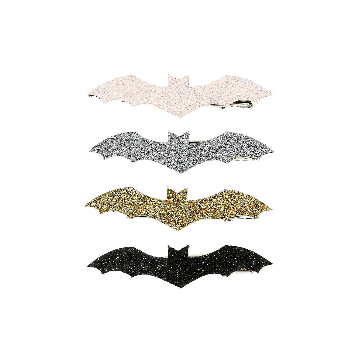 Bat (4 pcs/card), Hair Clip Set for Kids 3+