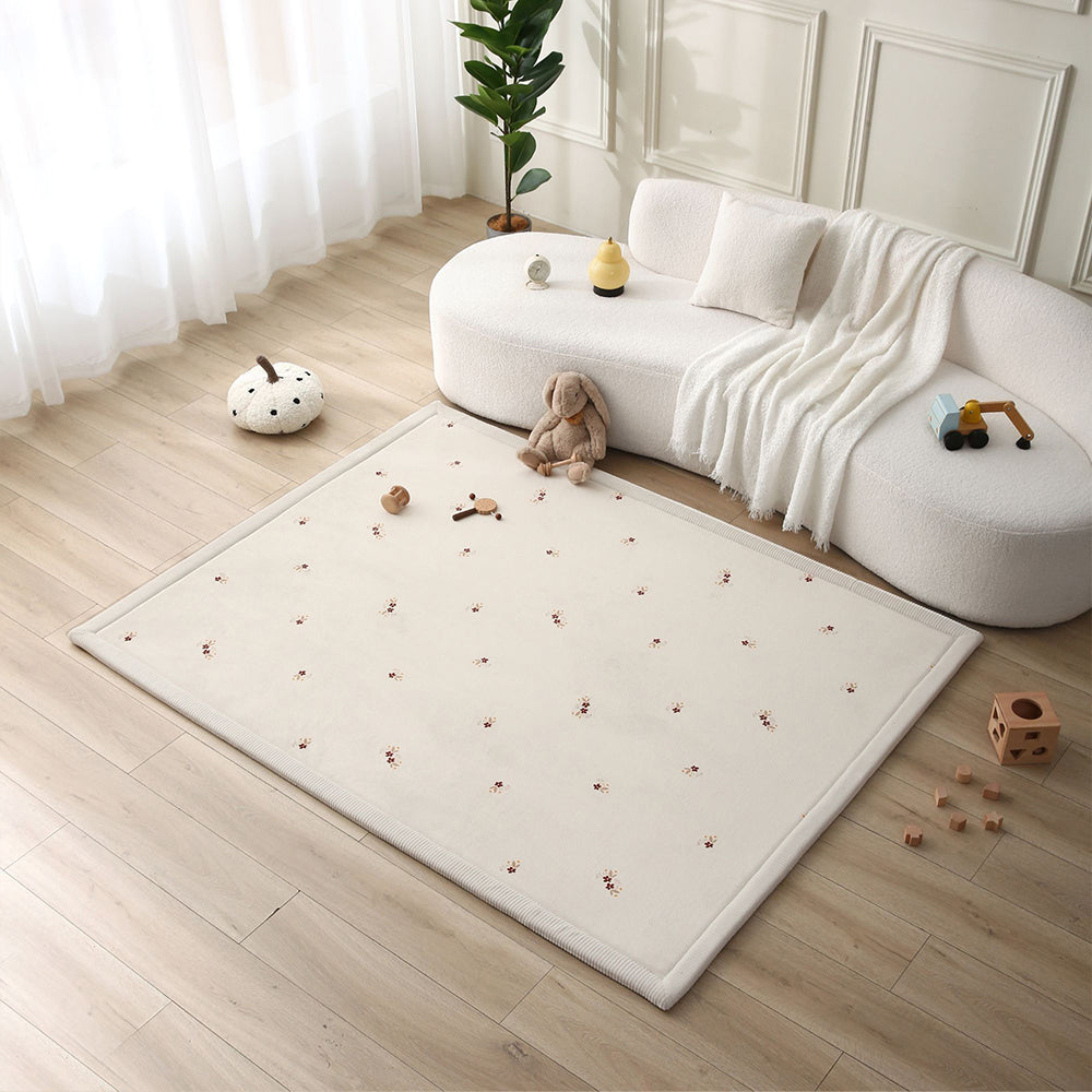 Floral: Cloud Play Mat 200 X 150 X 2.5 Cm