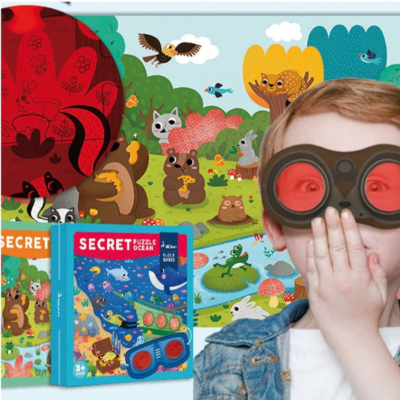 SECRECT PUZZLE-OCEAN 35PCS