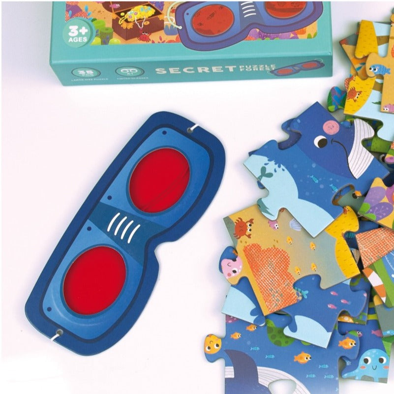 SECRECT PUZZLE-OCEAN 35PCS