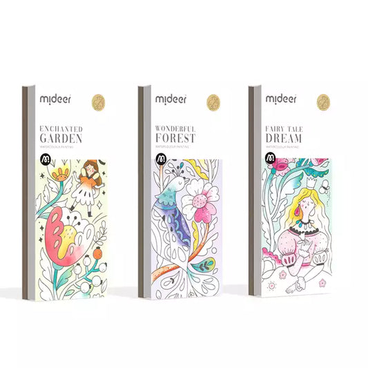 Mideer ENCHANTED GARDEN Watercolour painting