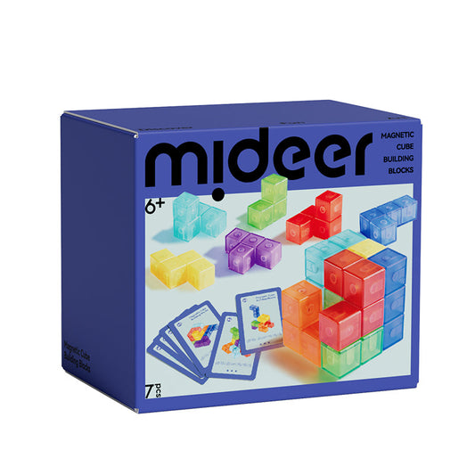 Magnetic Cube Building Blocks, Mideer