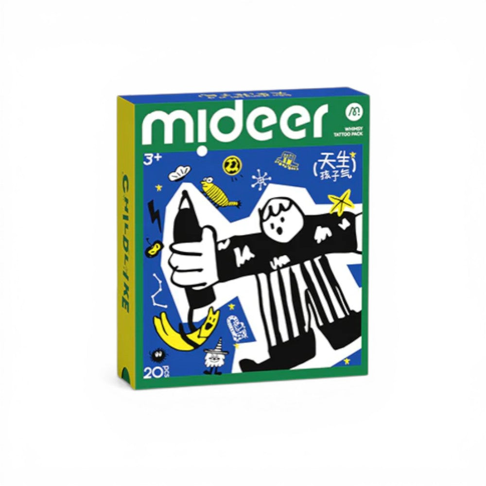 Boys: Basic Edition, Tattoo Sticker Set for Kids 3+