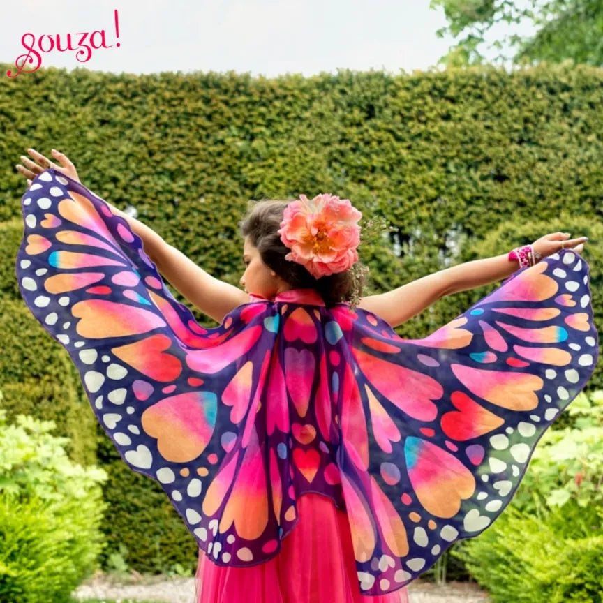 Papillon, Butterfly Dress & Wings Set for Kids 5-10