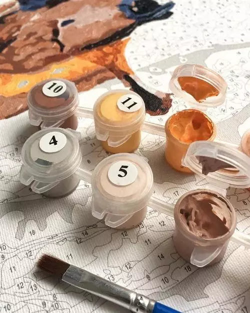 Samurai Paint by Numbers, Brushme