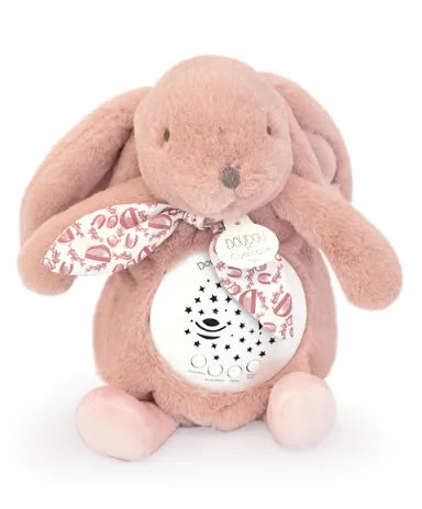 Rabbit Night Light, Musical Star Projector for Newborns, Choose 1 of 4 Colours