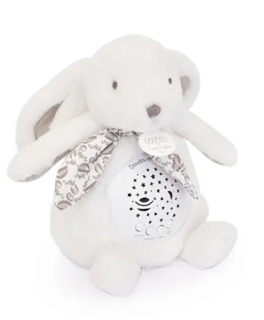 Rabbit Night Light, Musical Star Projector for Newborns, Choose 1 of 4 Colours