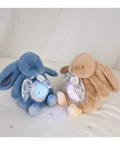 Rabbit Night Light, Musical Star Projector for Newborns, Choose 1 of 4 Colours