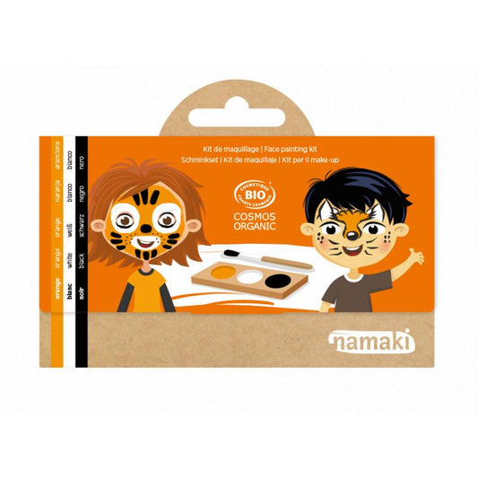 Tiger & Fox Face Paint Kit 3 colors, Face Paint Kit for Kids 5+
