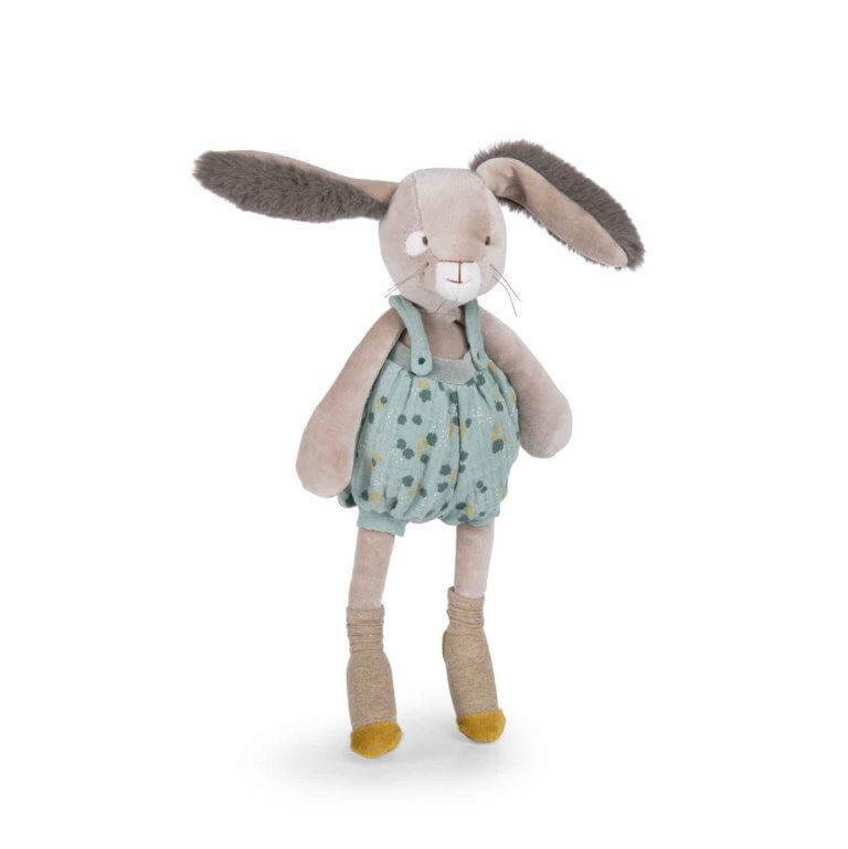 Sage Rabbit, Trois Petits Lapins, Plush Toy for Kids 1+