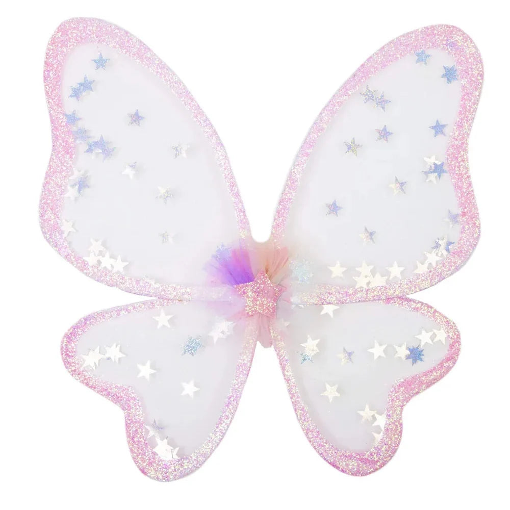 Twinkling Star Confetti Wings, Special Moment, For Kids 3+