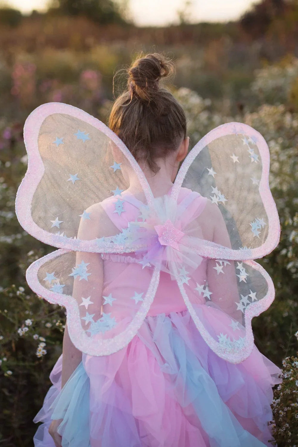 Twinkling Star Confetti Wings, Special Moment, For Kids 3+