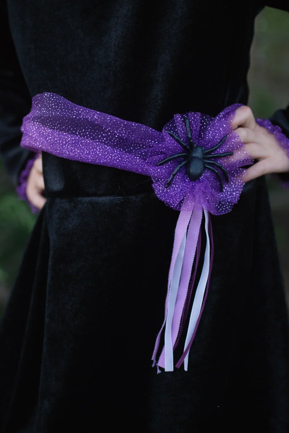Vera The Velvet Witch: Dress With Hat For Kids 2+, Halloween Costume, Size US 3-4