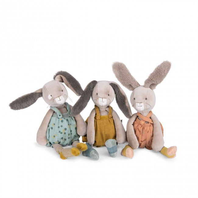 Clay Rabbit, Trois Petits Lapins, Plush Toy for Kids 1+