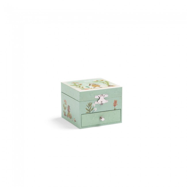 Musical Jewellery Box, Trois Petits Lapins